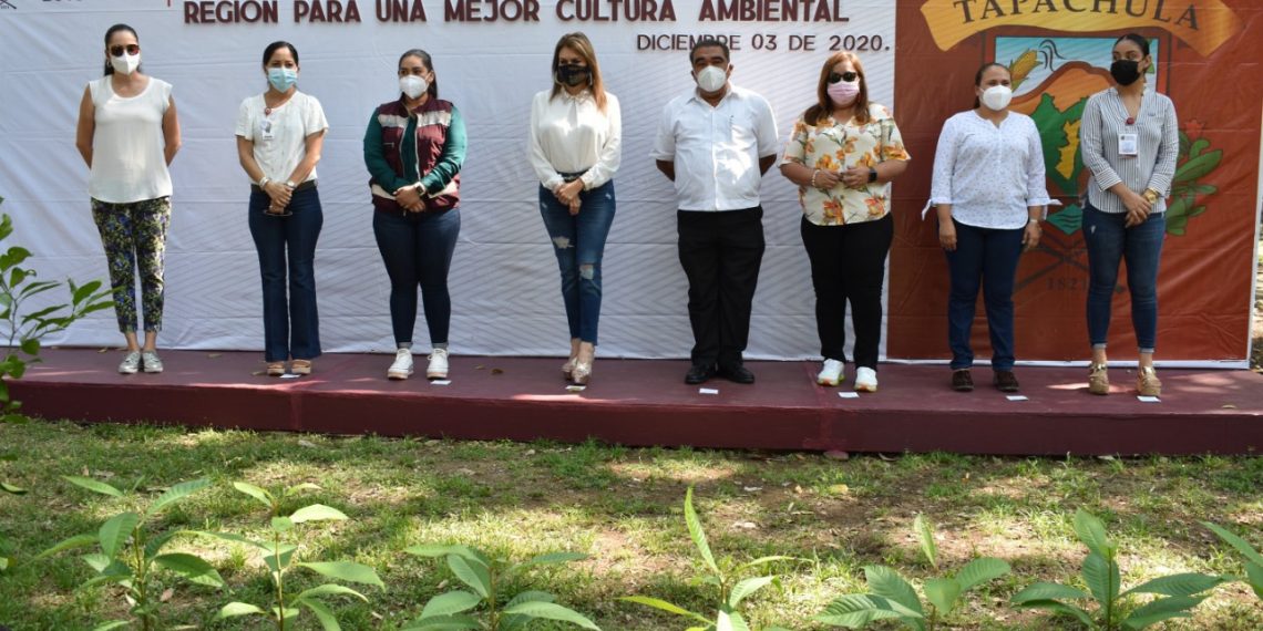 CON ESPECIES FRUTALES AYUNTAMIENTO DE TAPACHULA REFORESTA PARQUE ECOLÓGICO