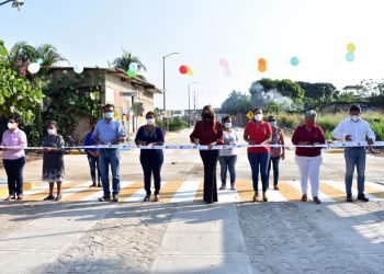 EL AYUNTAMIENTO DE TAPACHULA ENTREGÓ OBRA EN BENEFICIO DE LA COLONIA AVIACIÓN