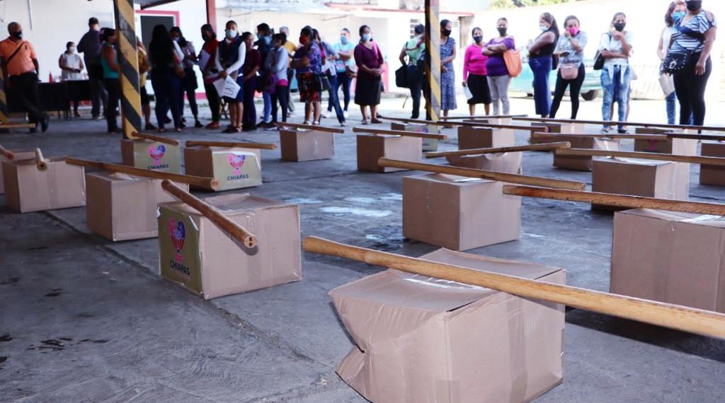 DIF TAPACHULA PROMUEVE LA PRODUCCIÓN DE ALIMENTOS CON HUERTOS FAMILIARES