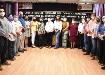 AYUNTAMIENTO DE TAPACHULA HACE FRENTE COMÚN PARA COMBATIR LA VIOLENCIA HACIA LAS MUJERES