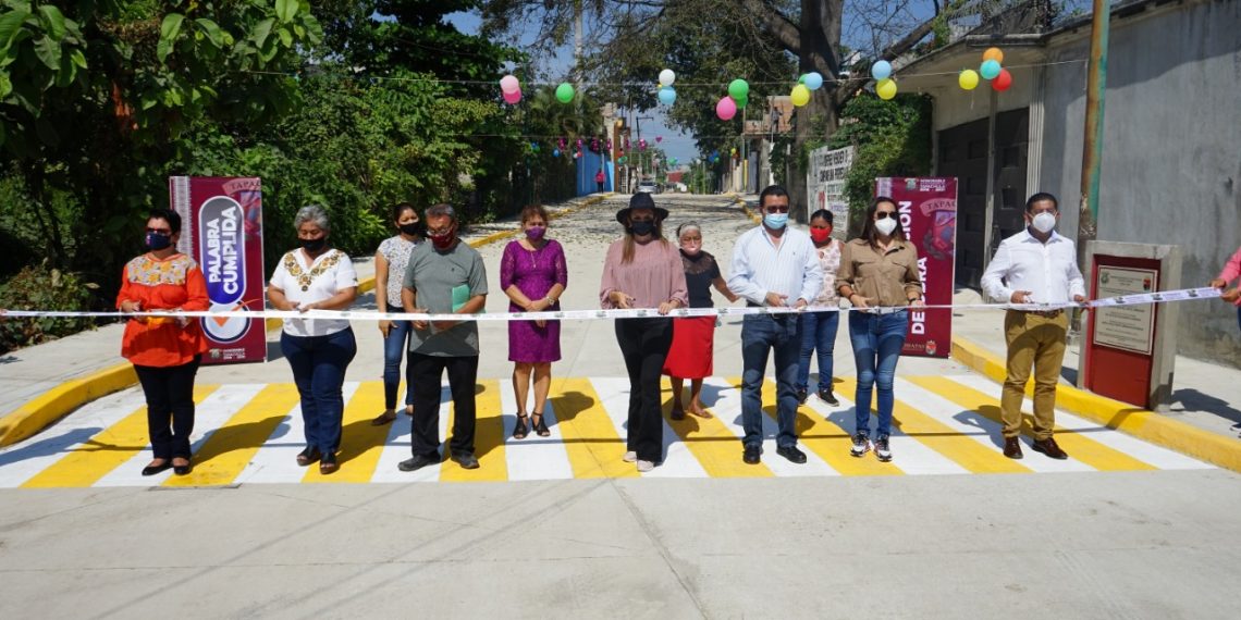 AYUNTAMIENTO DE TAPACHULA CUMPLE CON VIALIDADES NUEVAS PARA LA JOYA