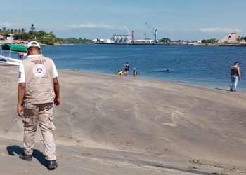 SUPERVISA PROTECCIÓN CIVIL NORMAS SANITARIAS EN PLAYAS DE TAPACHULA POR COVID-19