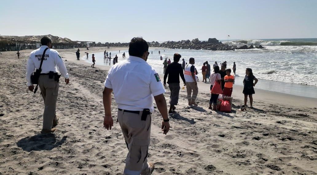 SE MANTIENEN OPERATIVOS DE PREVENCIÓN EN PLAYAS DE TAPACHULA