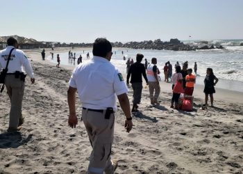 SE MANTIENEN OPERATIVOS DE PREVENCIÓN EN PLAYAS DE TAPACHULA