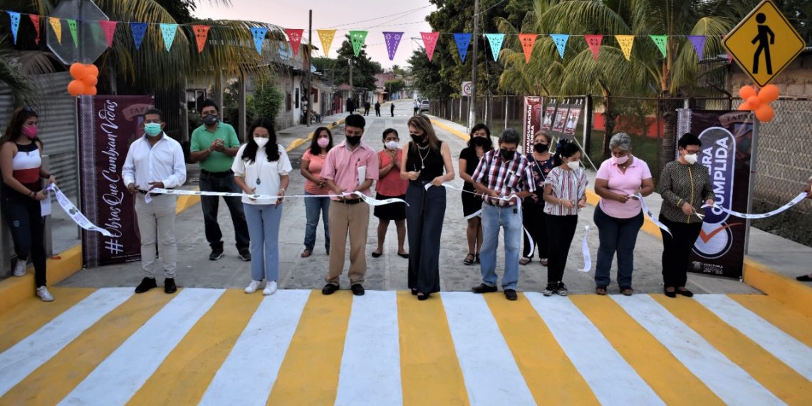 GOBIERNO DE TAPACHULA ENTREGA CALLES QUE MEJORAN CALIDAD DE VIDA EN PROCASA