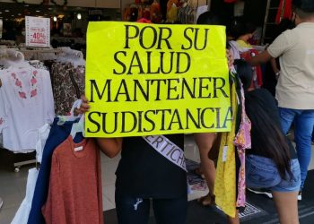 LLAMAN A LA CIUDADANÍA A MANTENER MEDIDAS SANITARIAS POR COVID-19