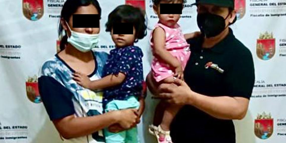 FGE localiza a niña con reporte de sustracción