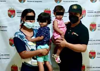 FGE localiza a niña con reporte de sustracción