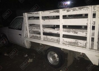 Localizan vehículo desvalijado en Vida Mejor