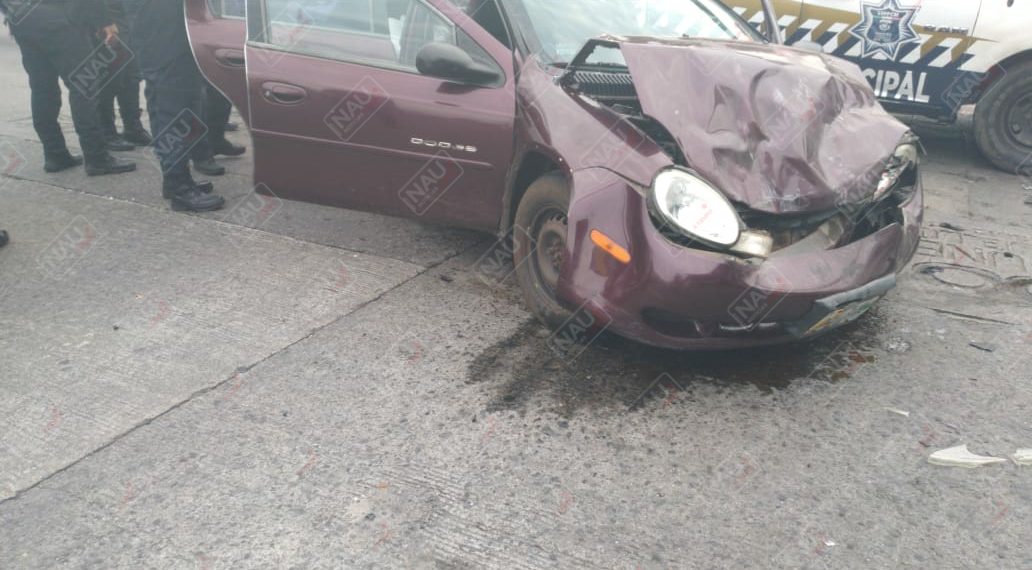 Nueve lesionados deja otro accidente en el par vial de la 7ª sur y 18 calle oriente