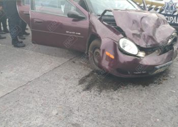 Nueve lesionados deja otro accidente en el par vial de la 7ª sur y 18 calle oriente