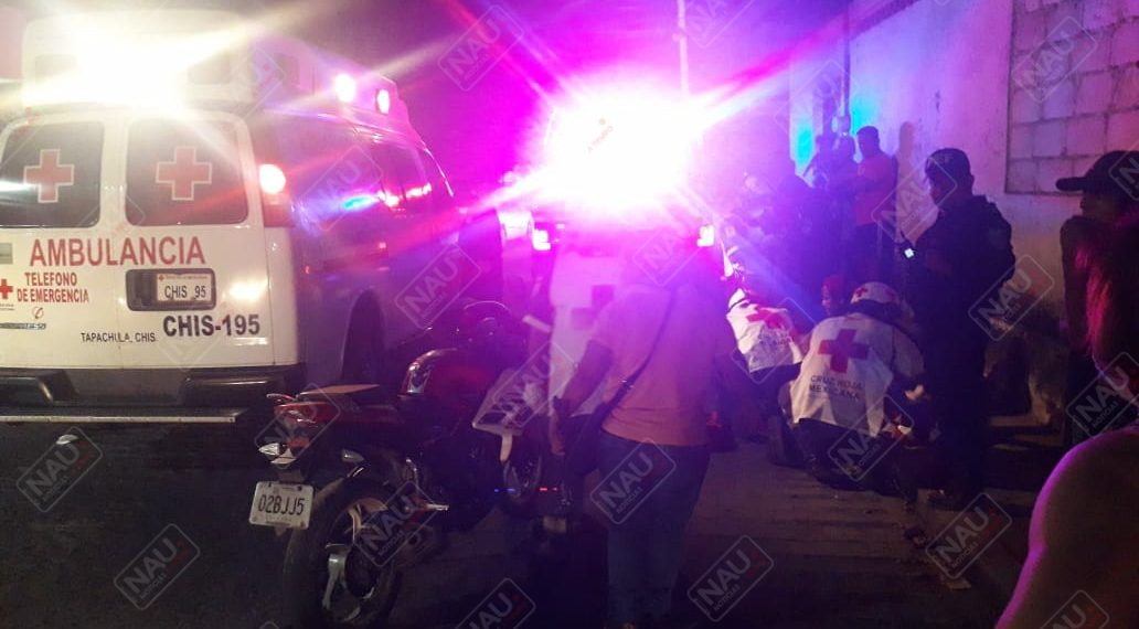 Derrapó en su motocicleta