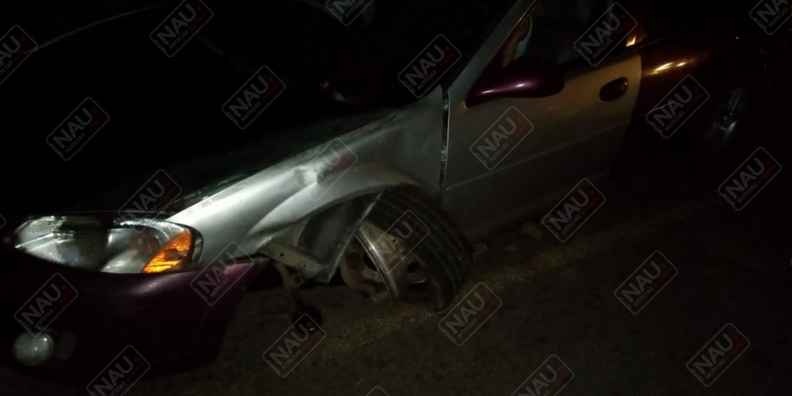 Chocaron solo daños