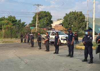 Realizan autoridades operativo para evitar arrancones 1/8 de milla