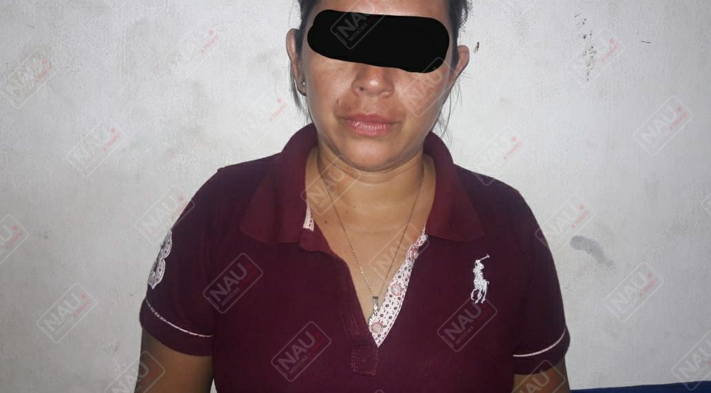Detienen a señora con 4 bolsitas de marihuana