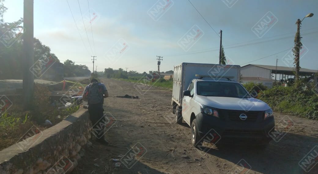 Joven de 22 años de edad falleció al ser atropellado por un vehículo frente al ingenio de Huixtla