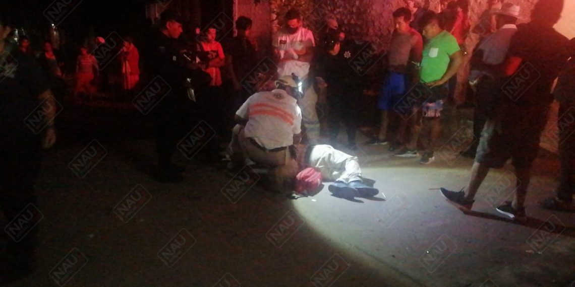 Un taxista resultó con lesiones al registrarse una riña en la colonia Los Ángeles en Tapachula