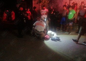 Un taxista resultó con lesiones al registrarse una riña en la colonia Los Ángeles en Tapachula