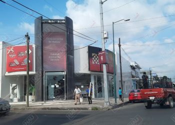 En vísperas de navidad entraron a robar a una tienda