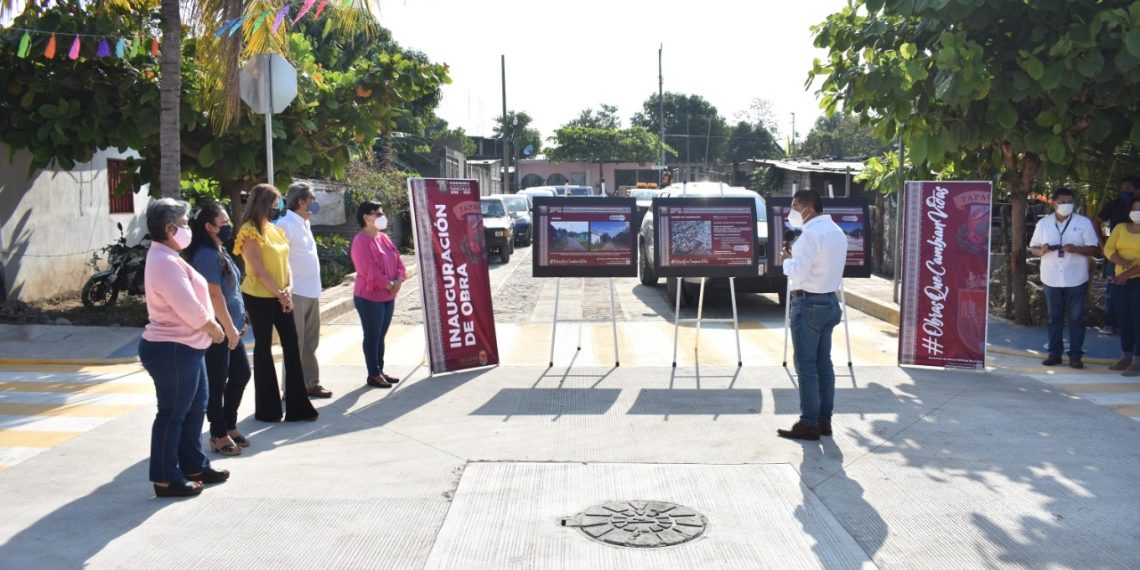 CON OBRA DE INFRAESTRUCTURA VIAL, AYUNTAMIENTO MEJORA ACCESIBILIDAD DE COLONIA “LOS SAUCES”