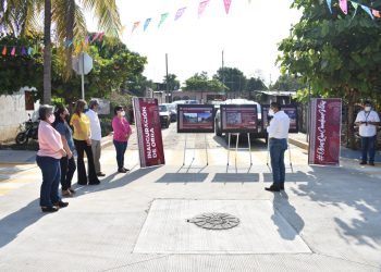 CON OBRA DE INFRAESTRUCTURA VIAL, AYUNTAMIENTO MEJORA ACCESIBILIDAD DE COLONIA “LOS SAUCES”