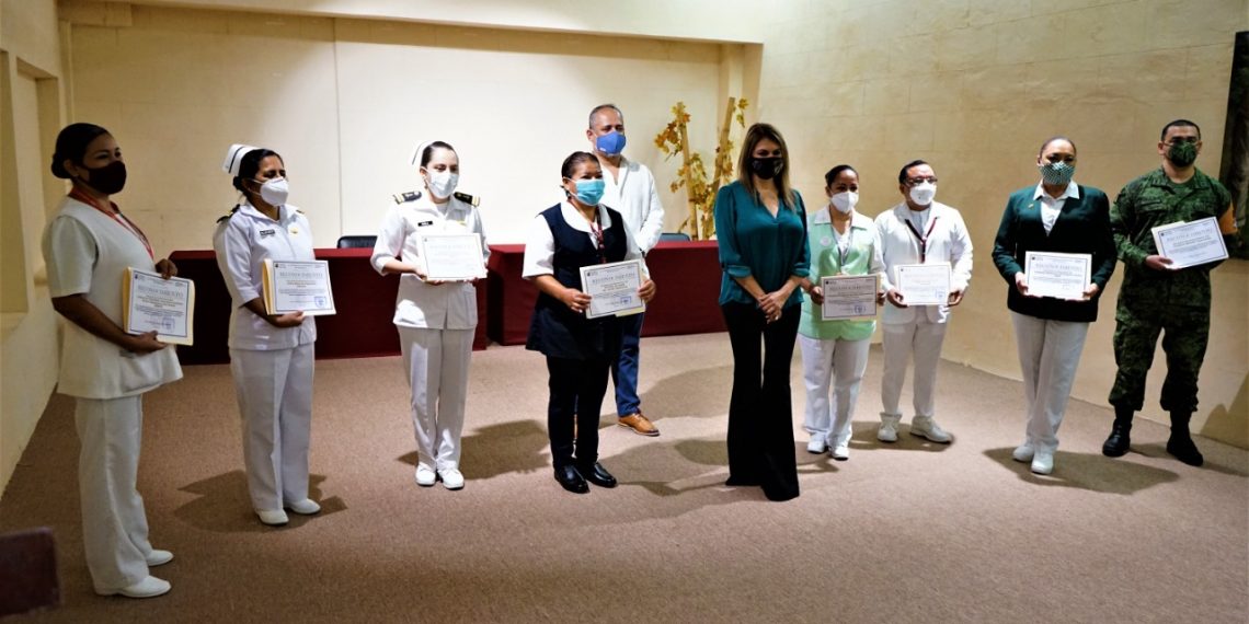 POR SU DESTACADA LUCHA CONTRA EL COVID- 19, RECONOCE AYUNTAMIENTO A PERSONAL DE ENFERMERÍA