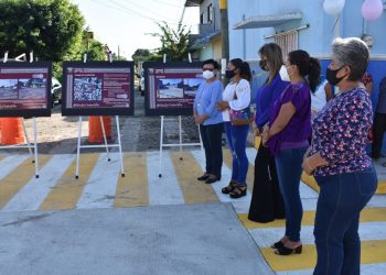 Inauguran Pavimentación Mixta De Calles En Colonia Benito Juárez