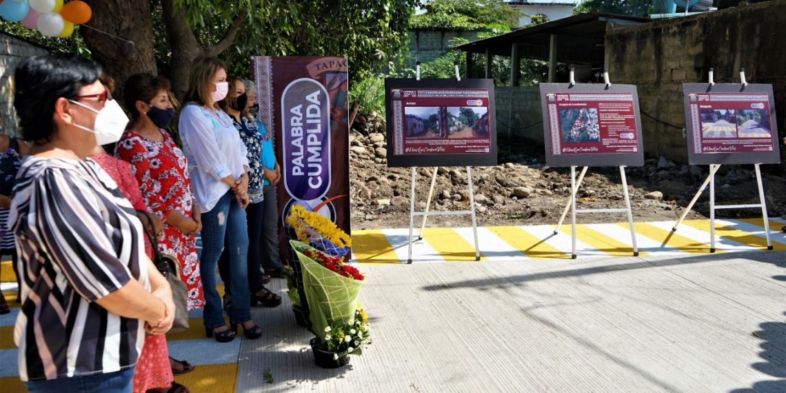 EN UNIDAD Y FUERZA, ENTREGA AYUNTAMIENTO CONSTRUCCIÓN DE PAVIMENTACIÓN MIXTA DE CALLES