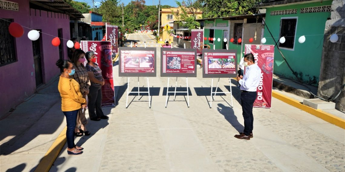 CUMPLIENDO SU PALABRA, AYUNTAMIENTO CONTINÚA LA ENTREGA DE OBRAS DE BENEFICIO SOCIAL