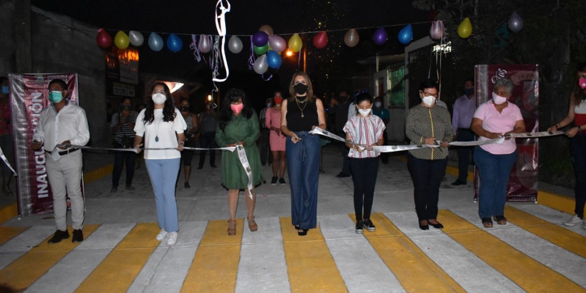 COLONOS DE FUERZA Y PROGRESO FUERON BENEFICIADOS CON CALLES DIGNAS