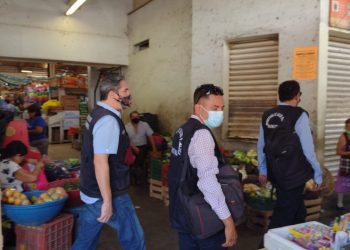 CONTINÚAN OPERATIVOS DE VIGILANCIA EN MERCADOS POPULARES POR PRESENCIA DE COVID-19