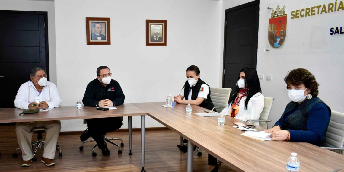 Trabajo en conjunto permitirá garantizar estabilidad en el proceso electoral: Cecilia Flores