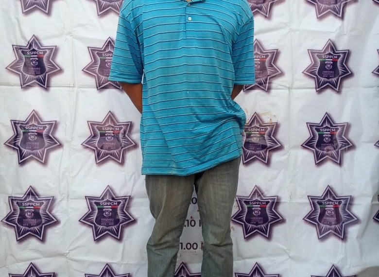 EN RECORRIDOS HABITUALES DE SEGURIDAD, DETIENEN A DOS SUJETOS POR POSESIÓN DE DROGAS