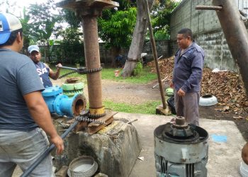 COAPATAP REALIZA TRABAJOS URGENTES EN POZO DISTRIBUIDOR DE AGUA EN LAURELES