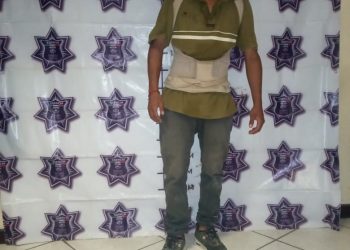 DETIENEN A SUJETO QUE LESIONÓ A SU PAREJA SENTIMENTAL Y CUÑADO