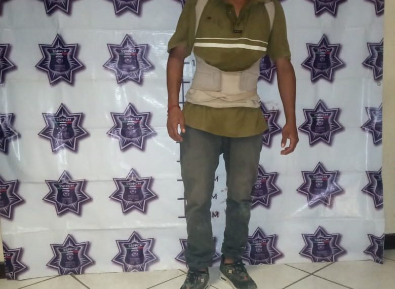 DETIENEN A SUJETO QUE LESIONÓ A SU PAREJA SENTIMENTAL Y CUÑADO