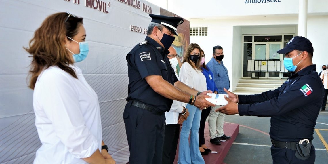 PARA FORTALECER LA SEGURIDAD EN TAPACHULA, SE IMPLEMENTA EL PROGRAMA INFORME POLICIAL HOMOLOGADO MÓVIL
