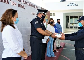 PARA FORTALECER LA SEGURIDAD EN TAPACHULA, SE IMPLEMENTA EL PROGRAMA INFORME POLICIAL HOMOLOGADO MÓVIL