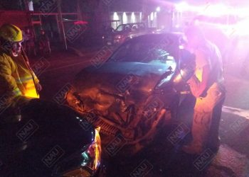 Chocan tres unidades en la carretera Tapachula – Puerto Madero