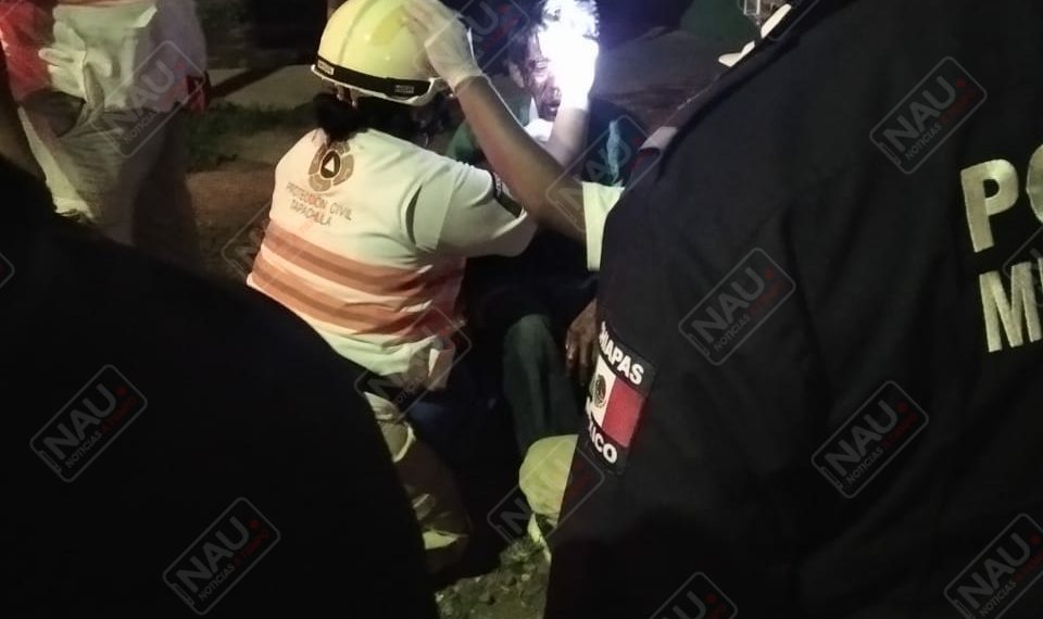 Lo dejaron como santo cristo