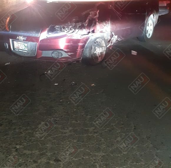 Fue chocado y el responsable se dio a la fuga