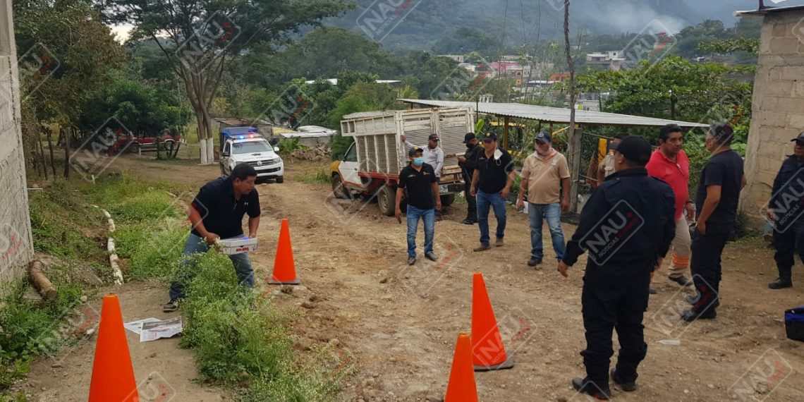 Abandonan feto de 4 meses de gestación