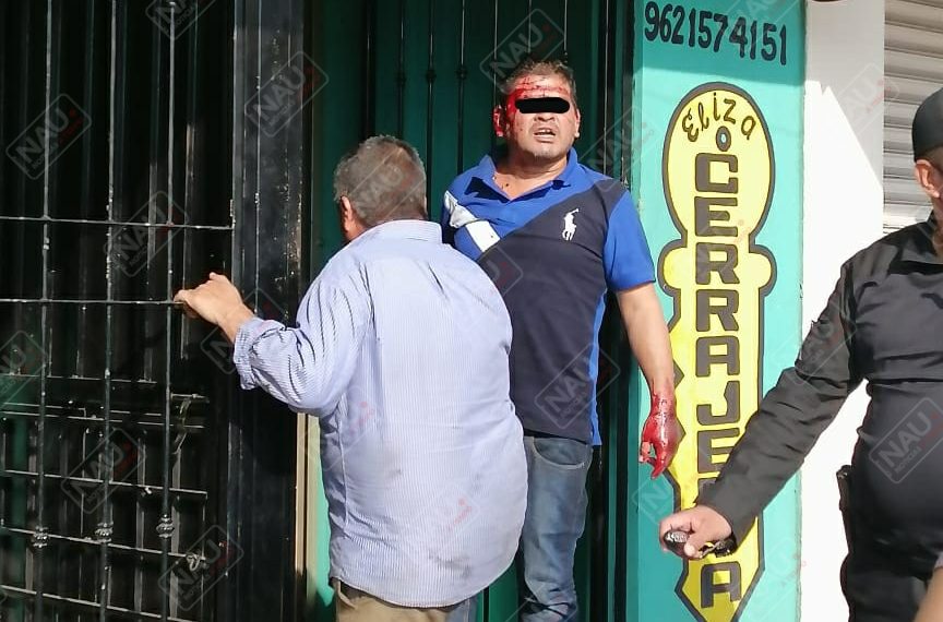 El chilango lesionó a golpes a su vecino