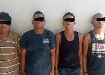4 barrios 18 detenidos con 20 bolistas de marihuana