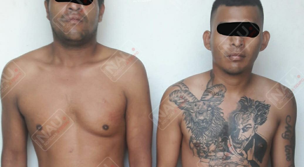 Detienen a Maras 13 BLS con 40 bolsitas de marihuana