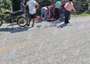 Muere señora en accidente