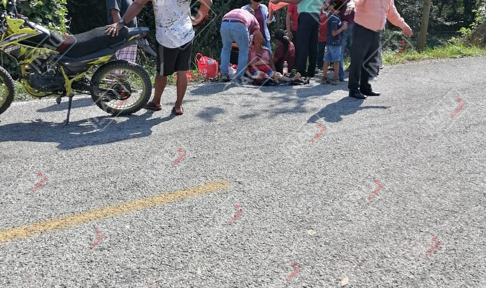 Muere señora en accidente