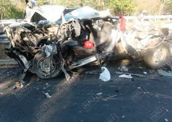 Un lesionado y daños materiales en accidente