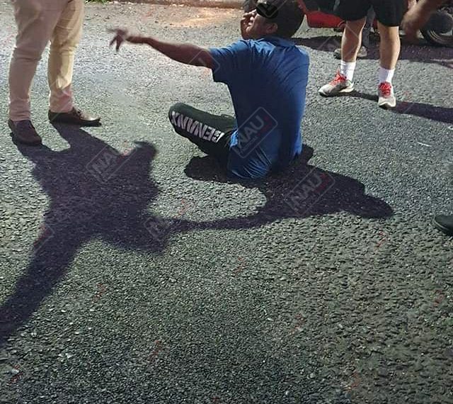 Golpean a presunto asaltante