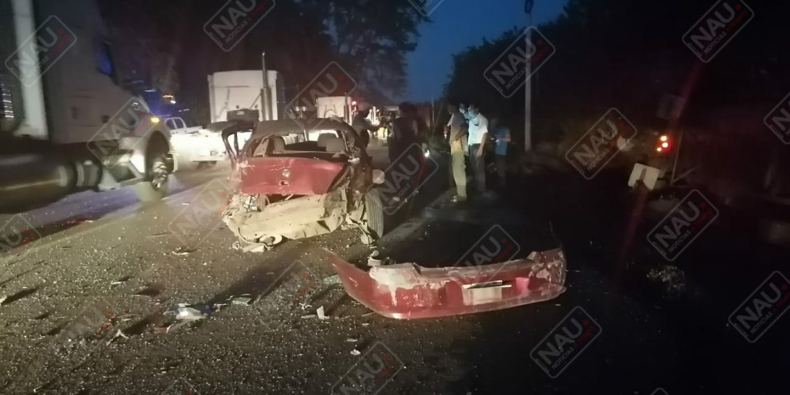 Choque de titanes deja un lesionado en el Libramiento Sur Poniente